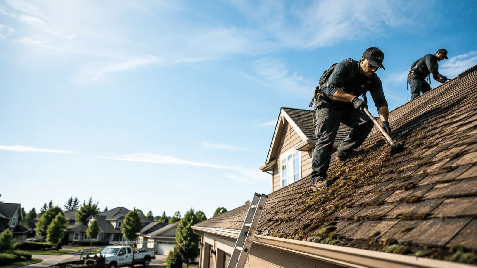 Roof Moss Removal in Linthicum Heights, MD near me